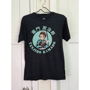 3 Anime T-Shirt Bundle - Naruto & Demon Slayer - Size Small